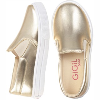Tênis Casual Infantil Feminino Iate Slip-on Leve Menina Confortável Moda Atual Blogueira Festa Menina Calce Fácil