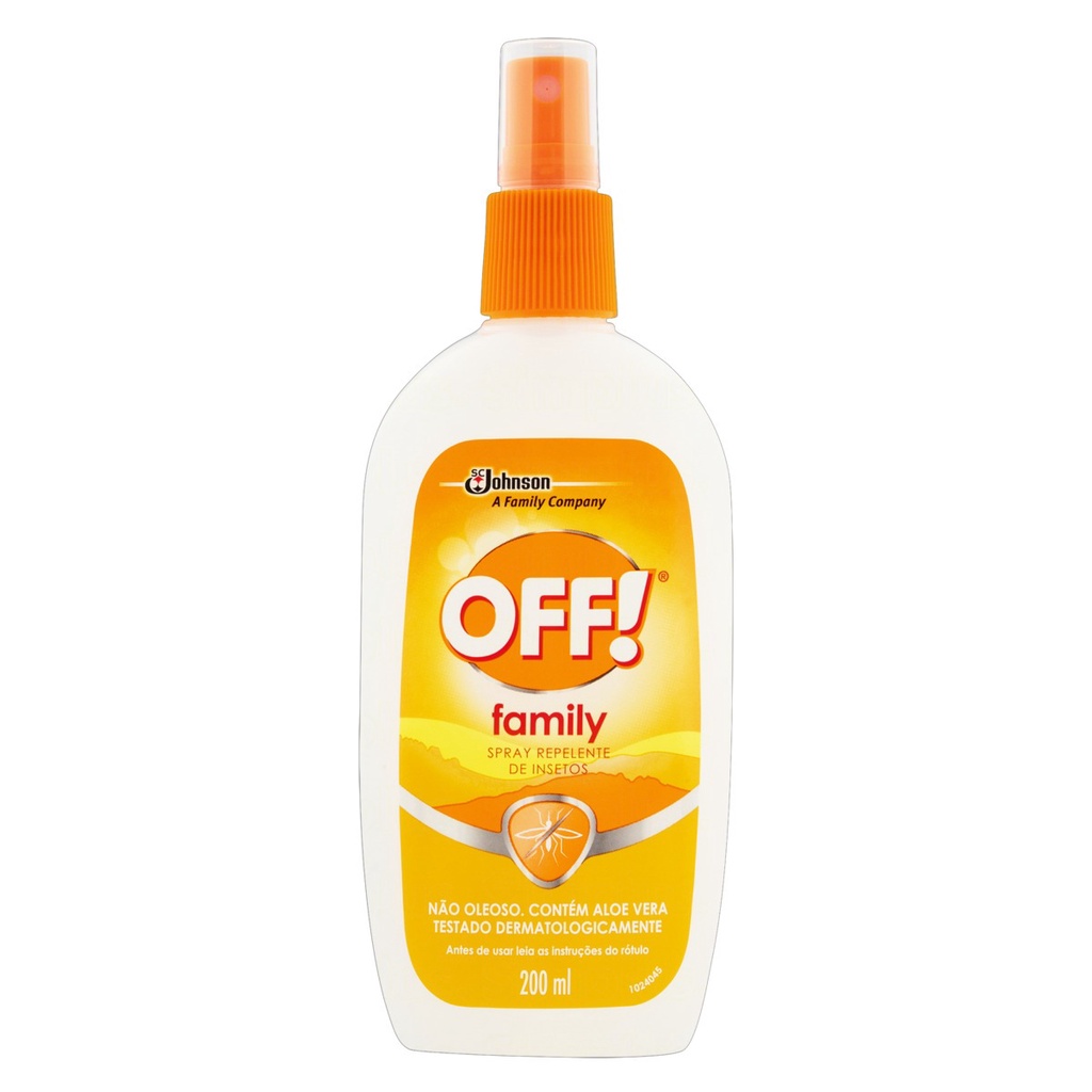 repelente Spray Off! Family Frasco 200ml Shopee Brasil