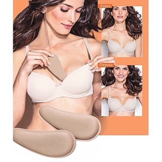 Kit 3 Levanta Seios Enchimento Bella Push Up Feminino Pós Parto Adulto