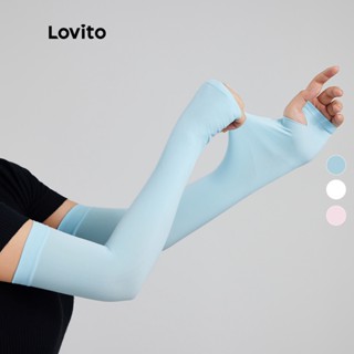 Lovito Manguito de Seda Casual Esportivo L004009 (Branco/Azul/Rosa)