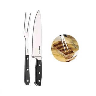 CONJUNTO DE FACAS 2 PEÇAS INFINITY BRINOX em Oferta na Shopee