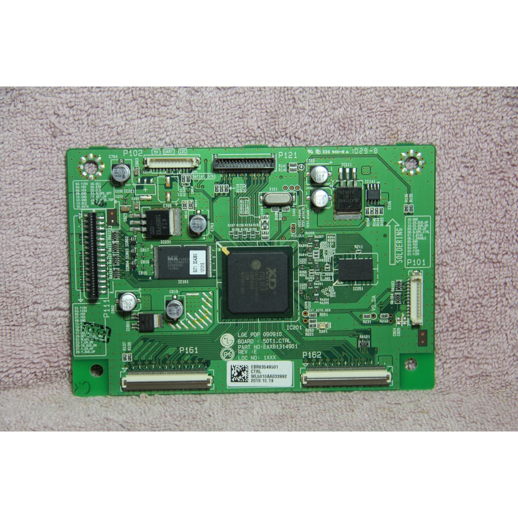 LG	50PJ350 50PJ250	EBR63549501 EAX61314901