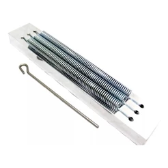 Reco Reco Luen Percussion Pop 3 Molas Aluminio