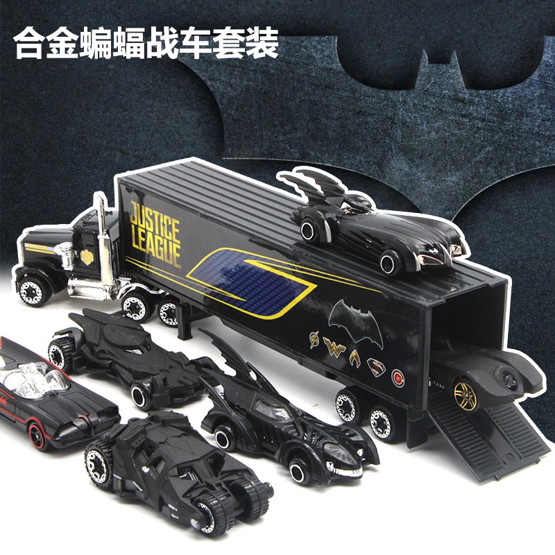 Estoque Pronto [Siga O Desconto Instantâneo] Desenho Animado Coleção De  Carro De Brinquedo Infantil Presente Modelo Liga Deslizante Batman Hero  Batmobile Conjunto - Escorrega o Preço