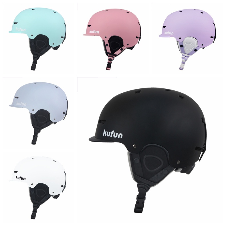 KUFUN Capacete De Esqui Adulto Infantil Profissional Snowboard Duplo Equipamento Sólido