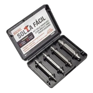 EXTRATOR DE PARAFUSOS 4 PCS ROCAST em Oferta na Shopee