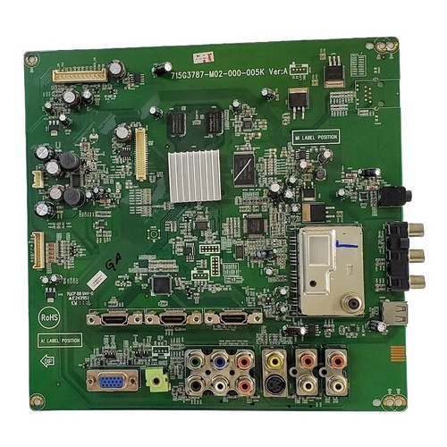 Placa Principal TV AOC - 715G3787-M02-00-005K - LC32W053