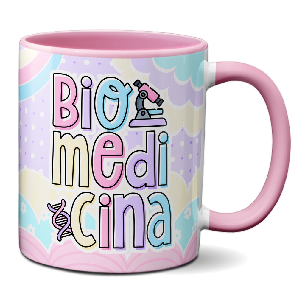 Caneca Biomedicina Profissional Biomédica Profissão Presente