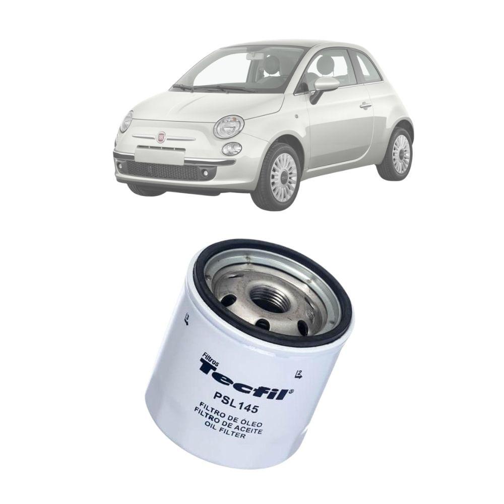 Filtro de óleo Tecfil Fiat 500 de 2007 até 2017