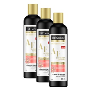 Kit 3 Condicionadores Tresemmé Blindagem Antifrizz Frasco 400ml cada
