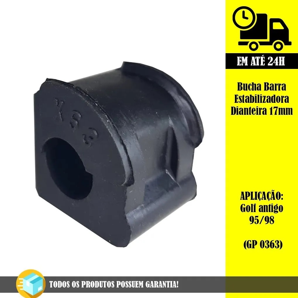 Bucha Barra Estabilizadora Dianteira Golf Antigo 95/98 17mm