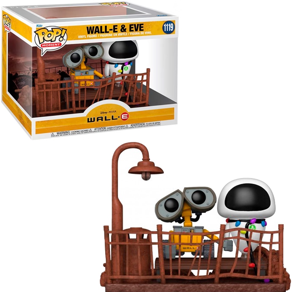 FUNKO POP  DISNEY WALL-E  MOMENT- WALL-E 1119 NOVO ORIGINAL em Oferta na Shopee
