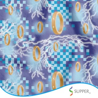 TNT estampado argolas Sonic