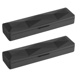 Kit 2 Estojo Porta Escova Pasta Dente Case Organizador Multiuso Viagem Bolsa Mochila UZ394 - Cores em Oferta na Shopee