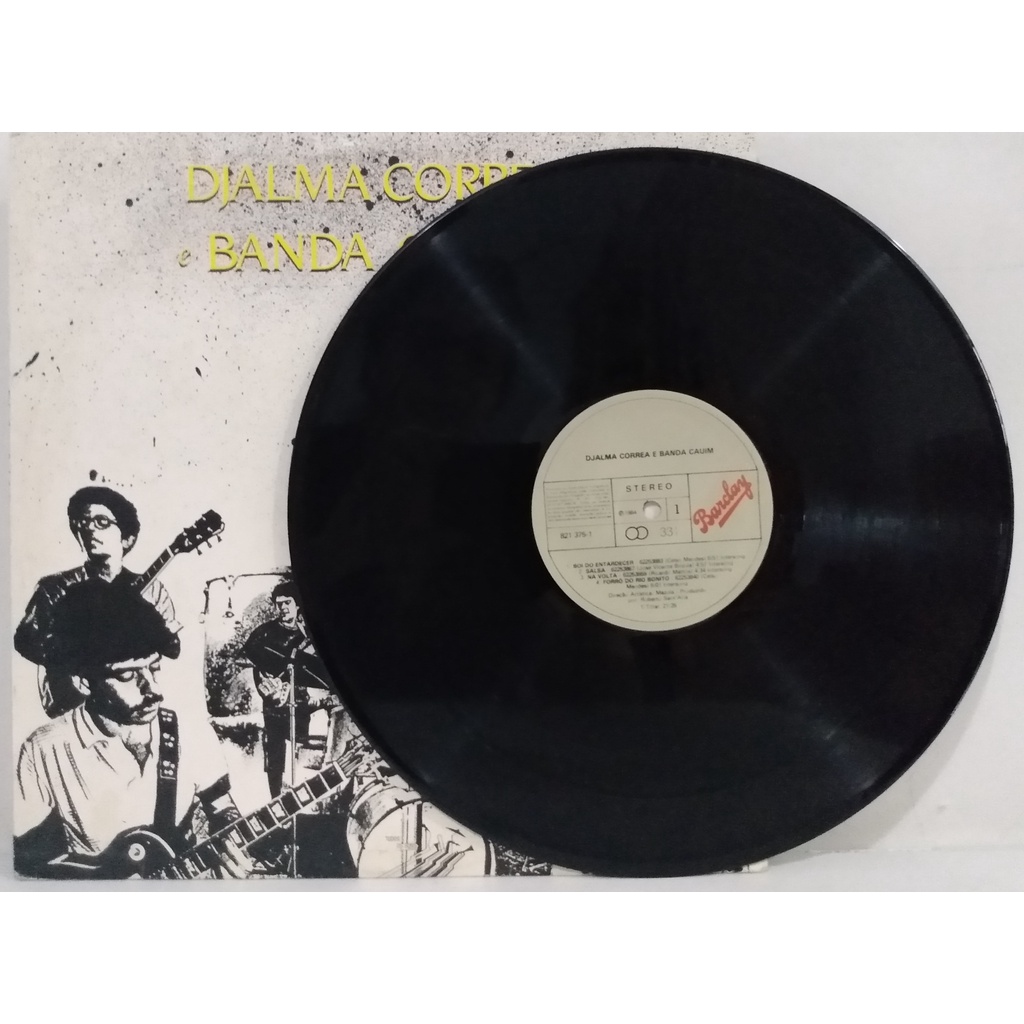 Lp - Djalma Correa & Banda Cauim (Raro) - Jazz Folk - 1984