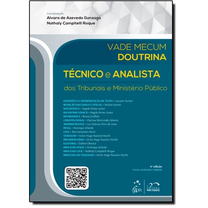 Vade Mecum Doutrina: Técnico e Analista dos Tribunais e Ministério Público