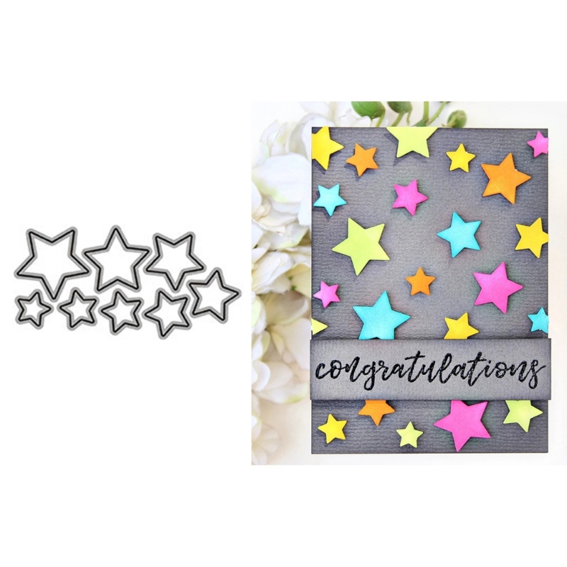 blg Twinkle Star-Metal Die-Cutting Pontas Dies Embossing Stencil-Para Cartão Fazendo Cartões Raspagem Álbum-D em Oferta na Shopee