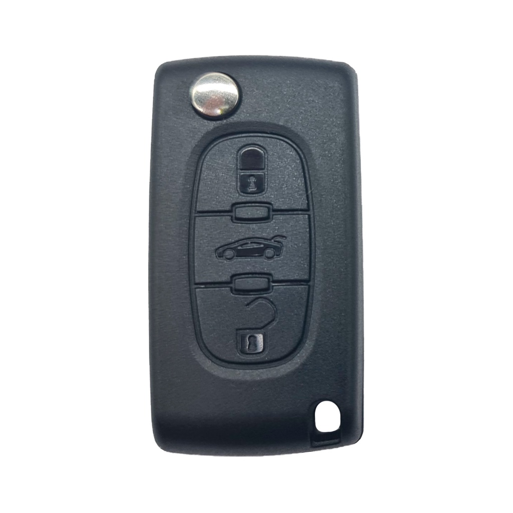 Chave Carcaça Canivete C3 Icasso Citroen Farol C4 Pallas reposição botao Porta Malas