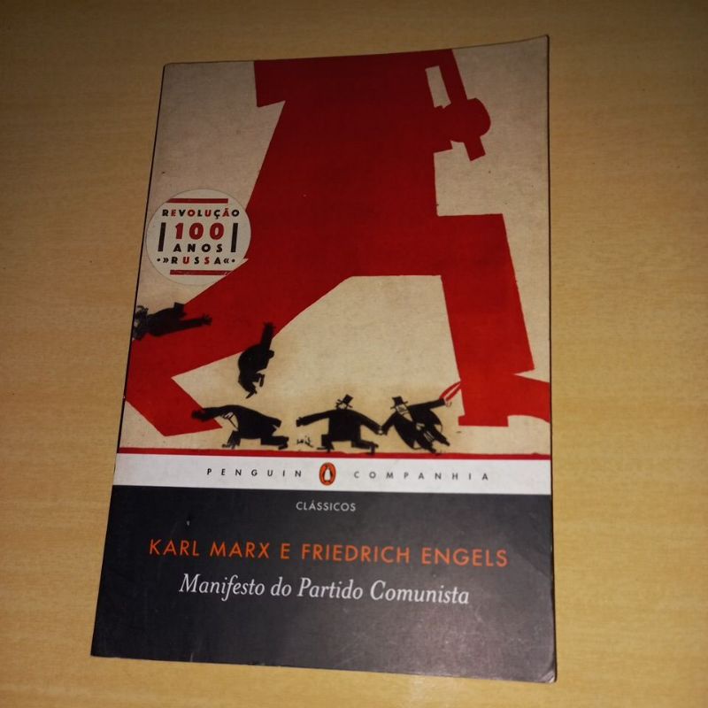 Livro Manifesto Do Partido Comunista Karl Marx E Friedrich Engels Penguin Companhia Edição 6085