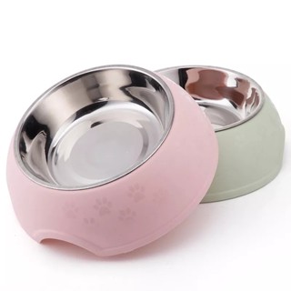 Comedouro/Bebedouro Tigela Inox Grande Removível Antiderrapante Para Cães Pet LR-0068