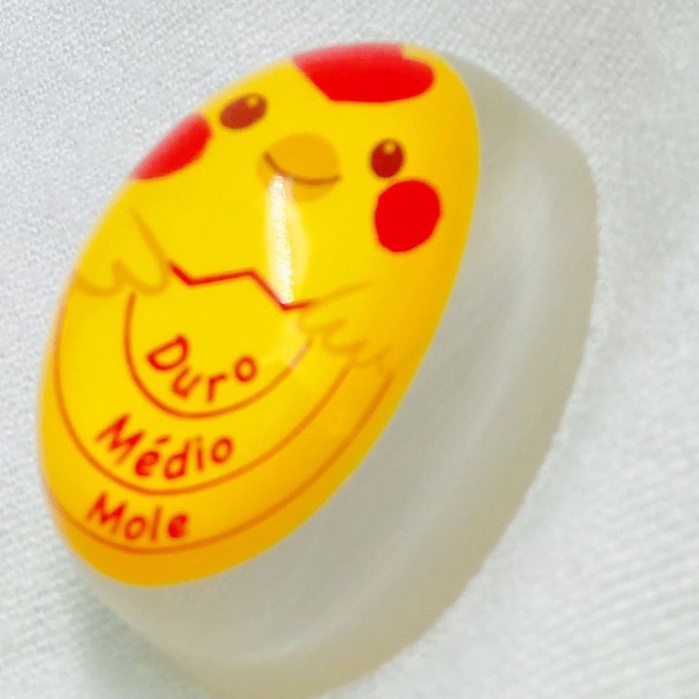 Temporizador de Ovo Cozido Gema Mole Média Dura Timer Ovo Resina Não Tóxica