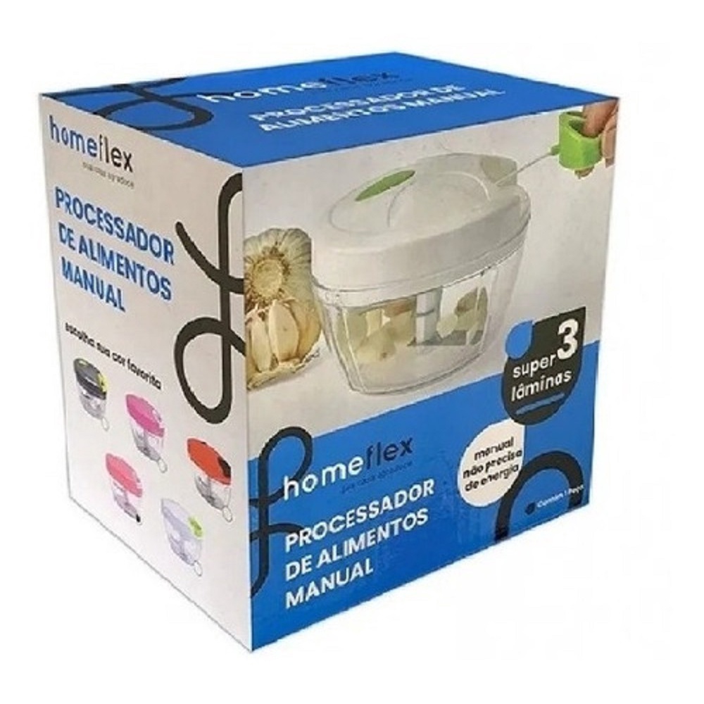 TRITURADOR MANUAL DE ALIMENTOS HOME FLEX FXH-437