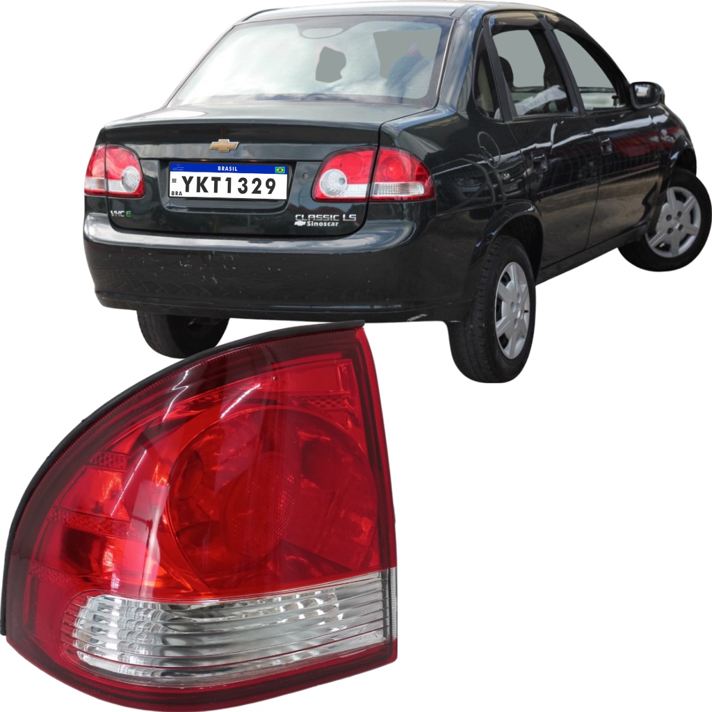Lanterna Traseira Esquerda ou Direita Cofran Corsa Classic em Oferta na Shopee