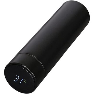 Garrafa Térmica 500ml digital inteligente  água aço inoxidável garrafa isolada garrafa térmica agua