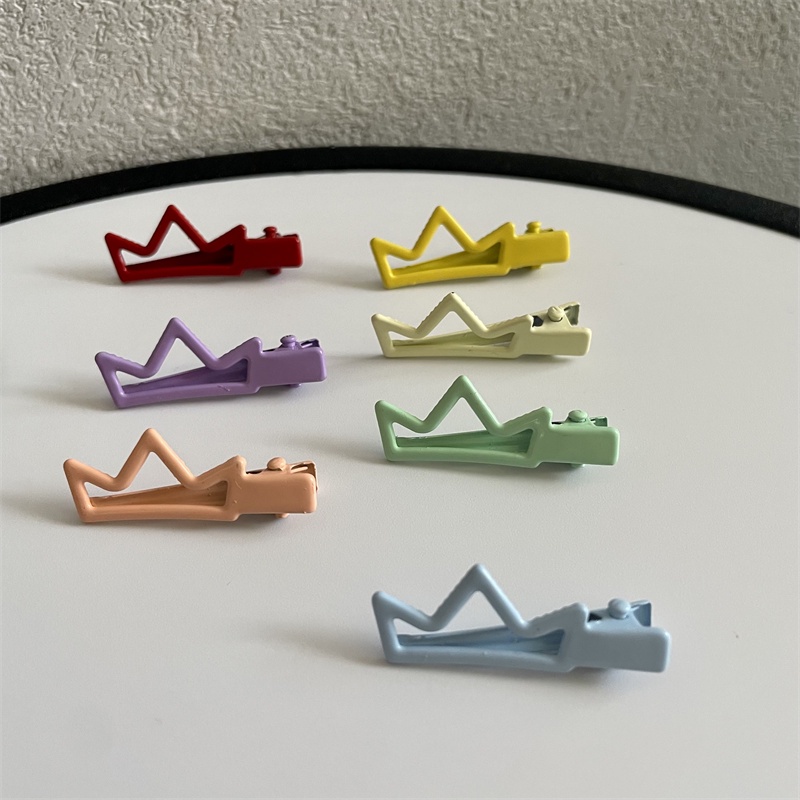 Mini Bonito Coração Coelho Coroa Oval Laço Grampo De Cabelo Para Lindas Meninas Clipes De Bebê