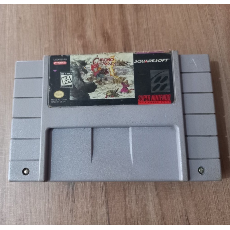 Chrono Trigger Original Super Nintendo | Shopee Brasil