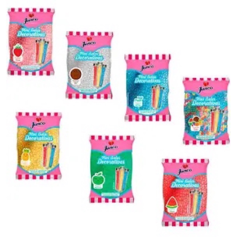 Mini Bala Delicia Decorativa Pacote 400g, Para Lembrancinhas e Tubetes - Junco em Oferta na Shopee