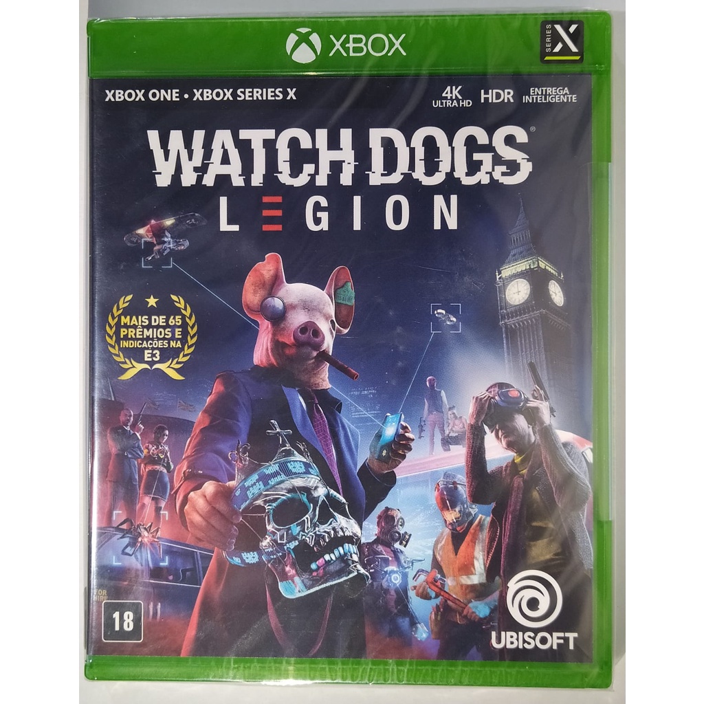 JOGO WATCH DOGS LEGION XBOX ONE (LACRADO)
