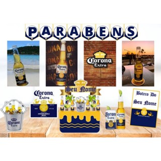 Kit Festa Só um Bolinho Corona Extra em Oferta na Shopee