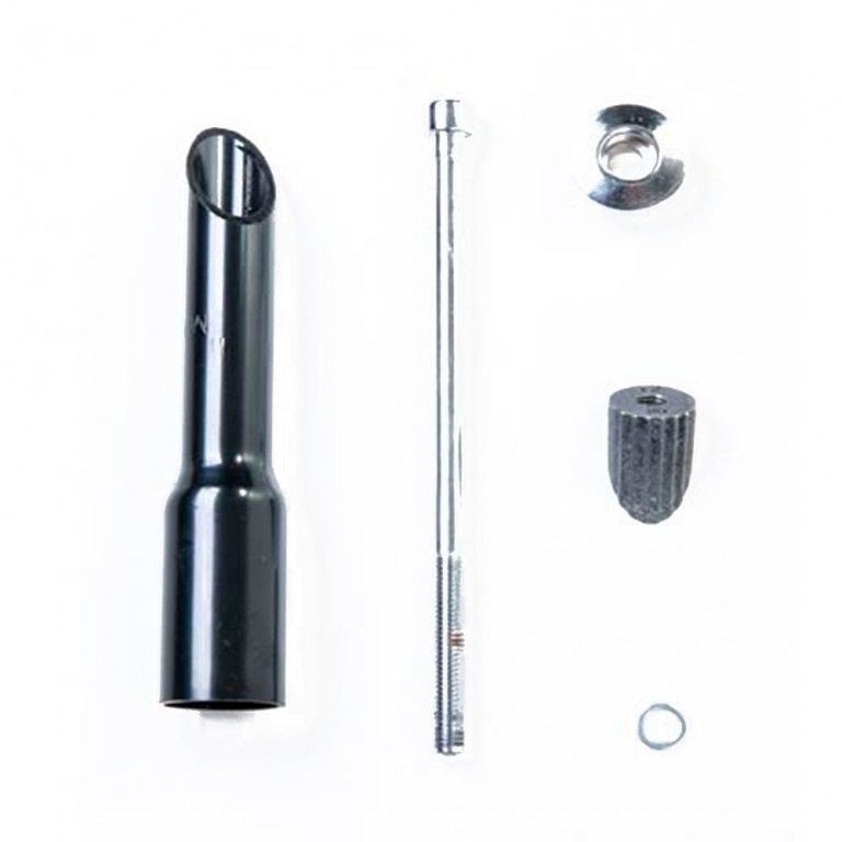 Adaptador Suporte de Guidão Ahead Aço Preto  21.1 ou 25.4 cromado