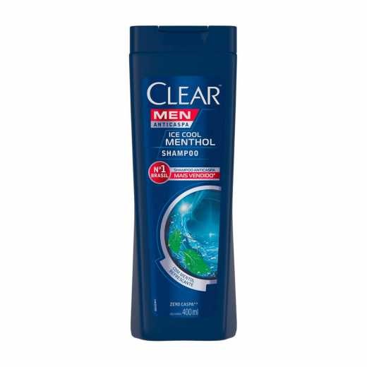 SHAMPOO CLEAR MEN ICE COOL MENTOL 400ML*