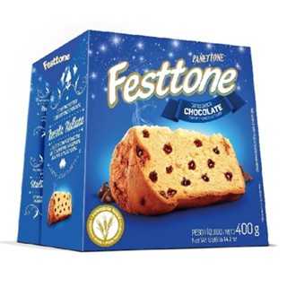 Panetone Festtone Gotas de Chocolate cx. 400g