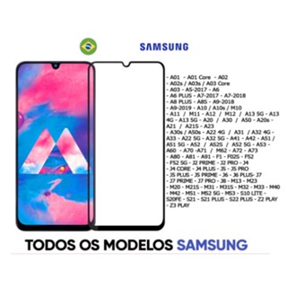 Películas De 3D Vidro Samsung Galaxy A10 / A10S / A11 / A12 / A13 / A14 /A22 4G/ A24 /A25/A34/A53/A54/ A73 5G
