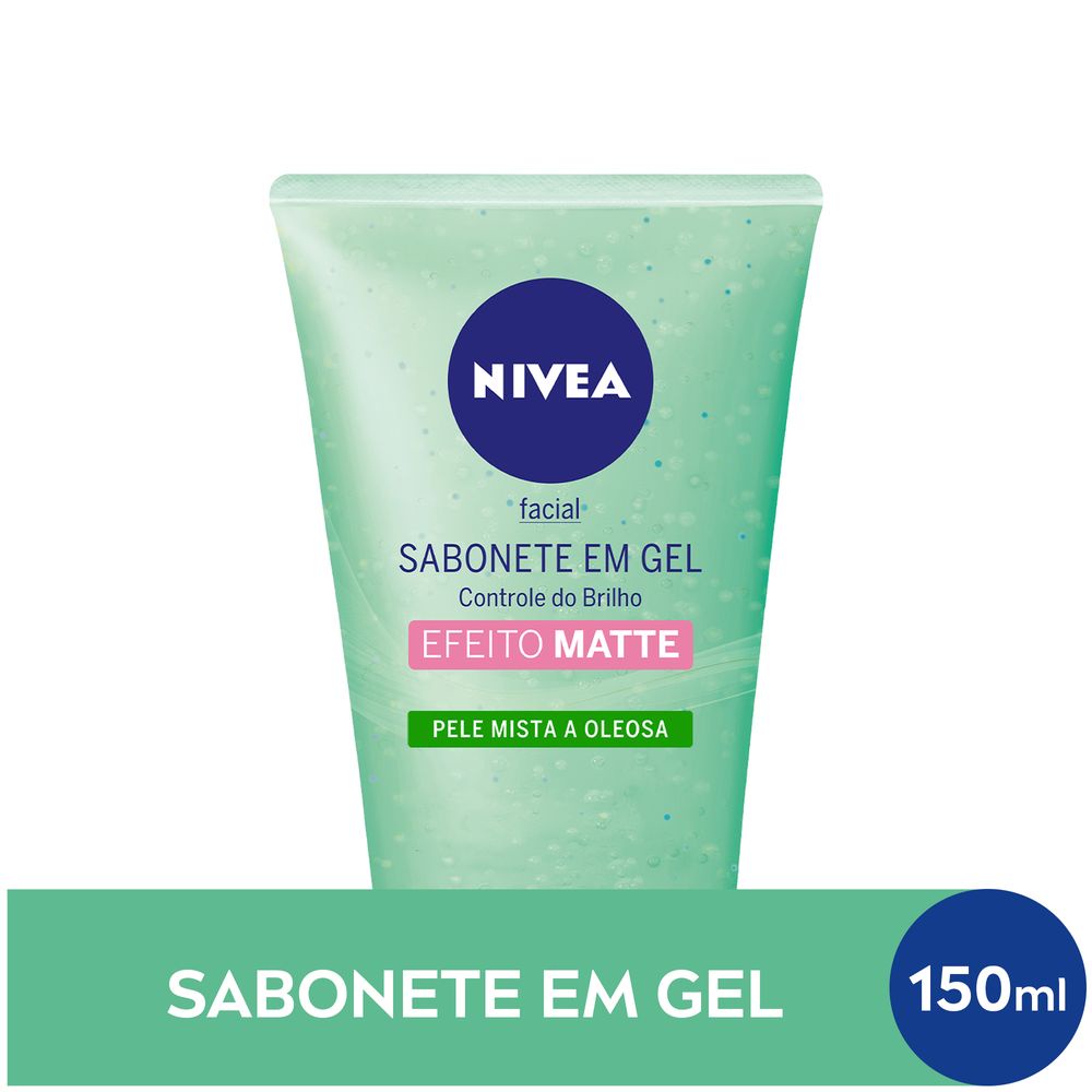 Sabonete Facial em Gel Nivea Pele Mista a Oleosa 140g