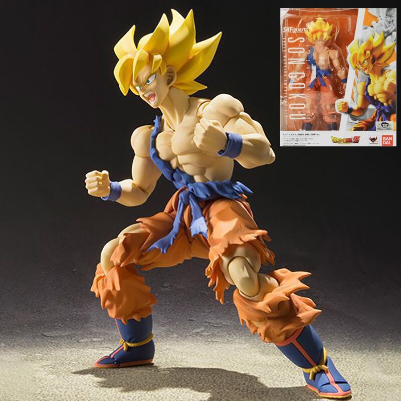 Dragon Ball Super Awakening Son Goku Movable Action Figure SHF Anime