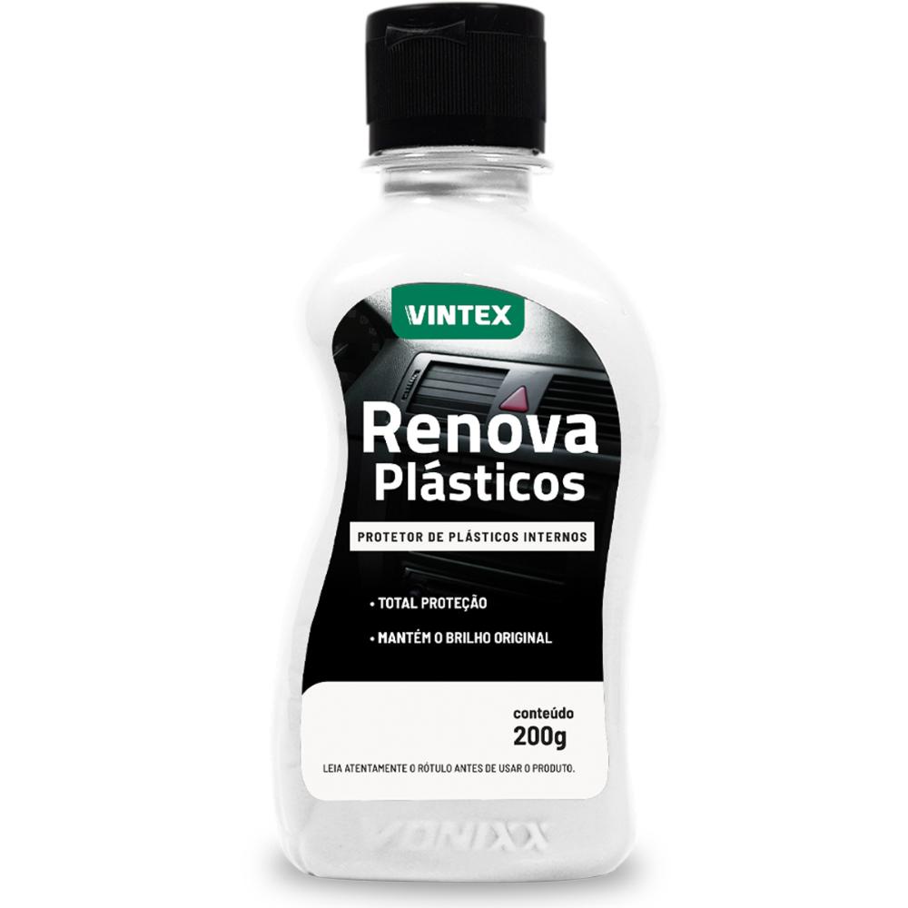 Renova Plásticos Protetor Restaurador Revitalizador Interno Brilho Painel Borracha Porta