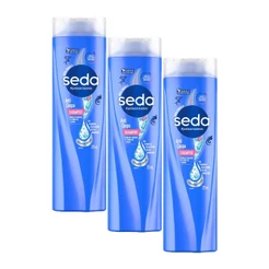Kit 3 Shampoos Seda Anticaspa Cocriações Hidratação Diária 325ml cada