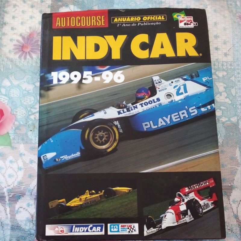 livro Indy Car Anuário Oficial 1995/96