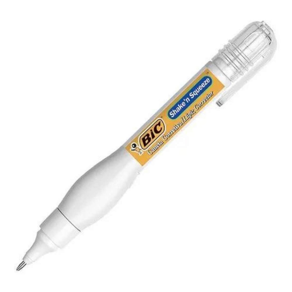 Caneta Corretiva Shake'n Squeeze 8ml BIC
