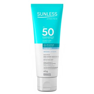 Protetor Solar Facial Sunless FPS 50 Toque Seco - 60g