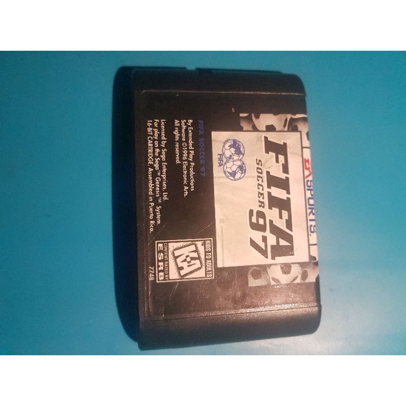 Fifa Soccer 97 - Cartucho Paralelo Para Mega Drive
