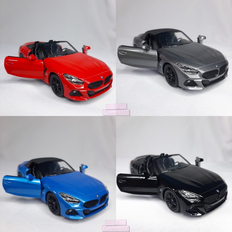 Miniatura Carrinho de Ferro BMW Z4 Brasileiro de Metal