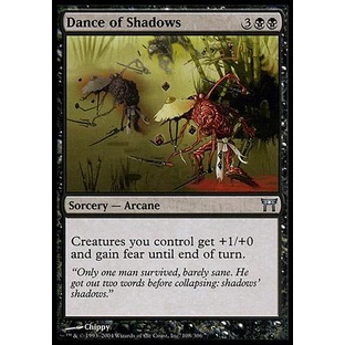 Dança das Sombras - Magic The Gathering