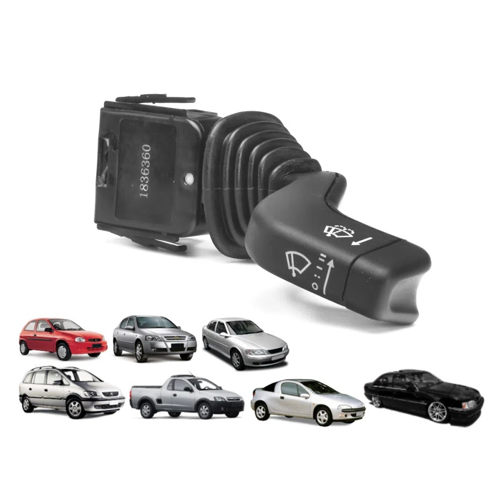 Chave de Seta Chevrolet Corsa hatch 1994 a 2012 Corsa wagon 1997 a 2002 Astra hatch 1999 a 2011 Tigra 1998 a 1999 Calibra 1994 a 1996 Suprema 1993 a 1996 Zafira 2001 a 2005 Kostal 1836361 Original 90243395 