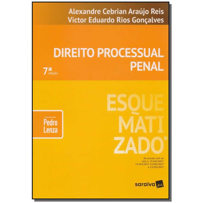 Direito Processual Penal - Coleção Esquematizado