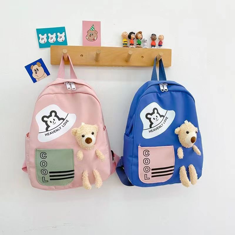 Mochila infantil para meninas e meninos - mochila escolar leve